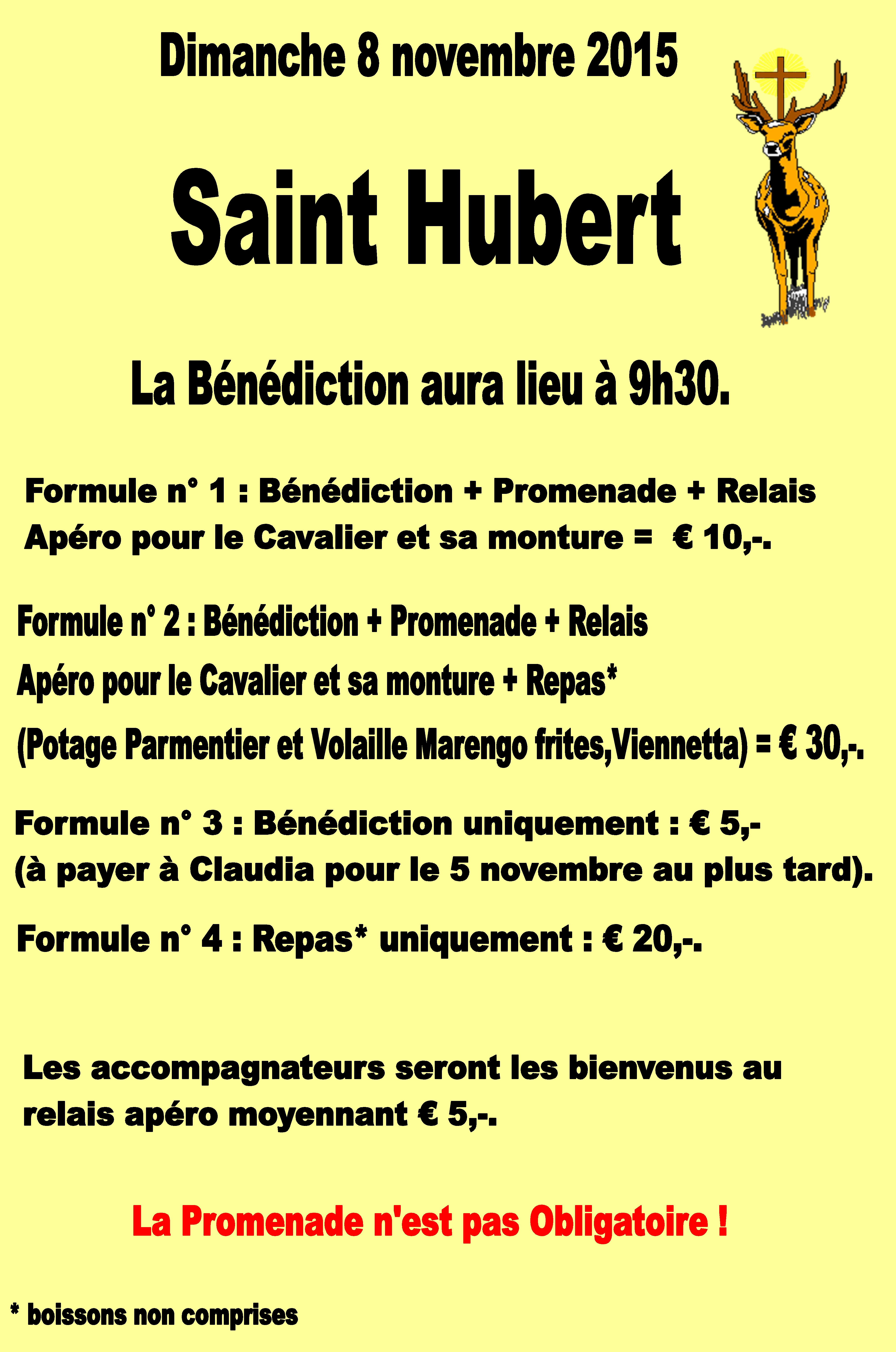 Saint Hubert La Bénédiction WOTALAND